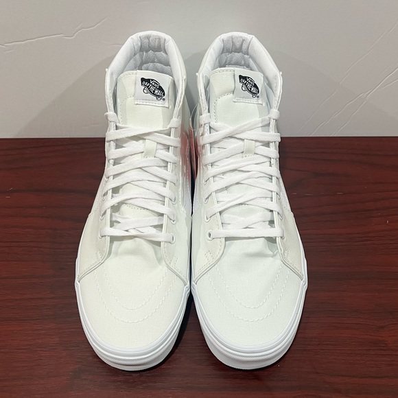 Vans SK8 Hi, True White, VN000D5lW00, White Canvas - Picture 4 of 12